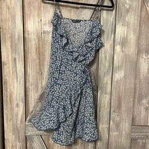 SHEIN wrap around dress